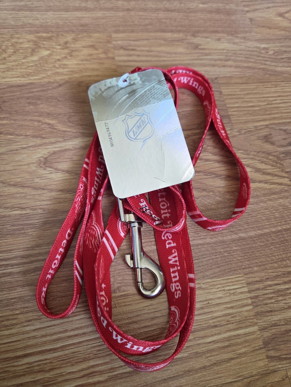 Detroit Red Wings Dog Leash NWT Team Logo NHL Pet Hockey Heavy Duty Durable